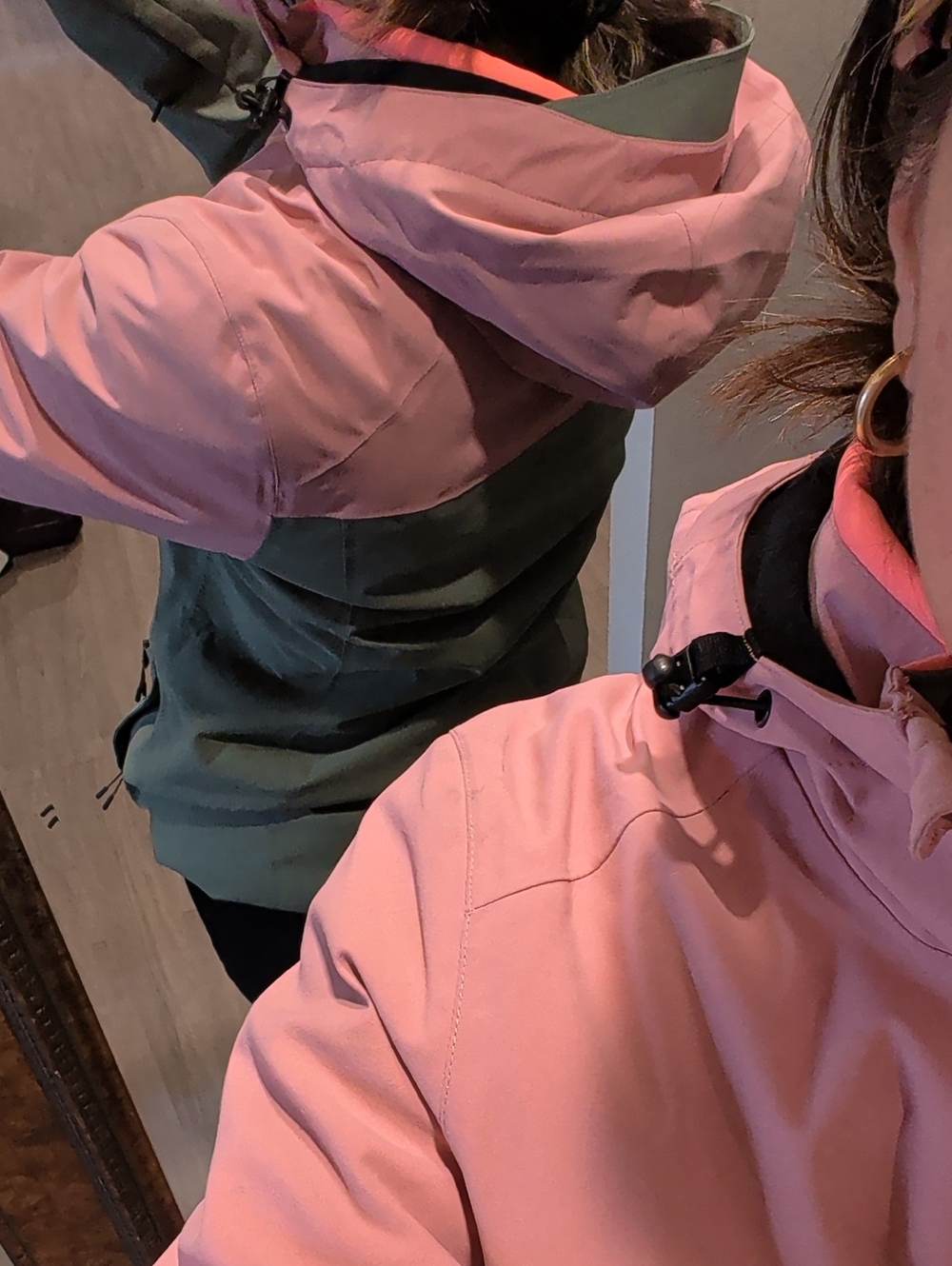Killtec Women's Pink & Sage Colorblock Ski Jacket 8 - Picture 6 of 8
